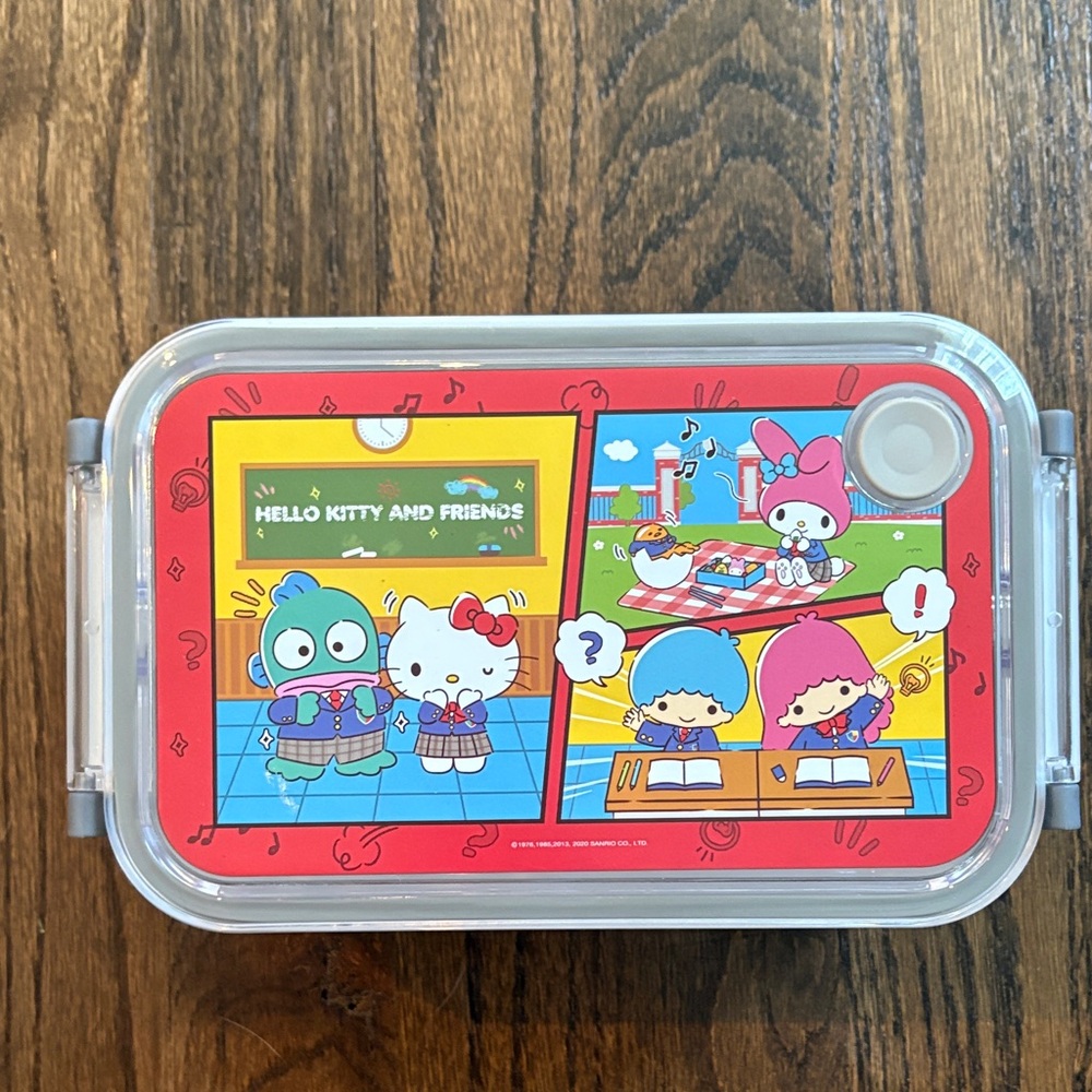 Hello Kitty & Friends Food Storage Container/Lunch or Snack Box
